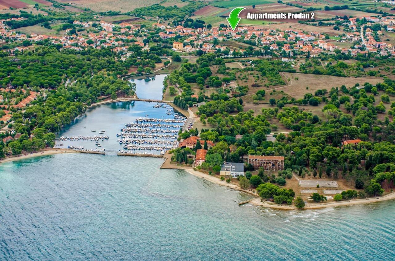 Apartmani Prodan 2 Фажана Экстерьер фото